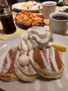 コナズ珈琲　パンケーキ